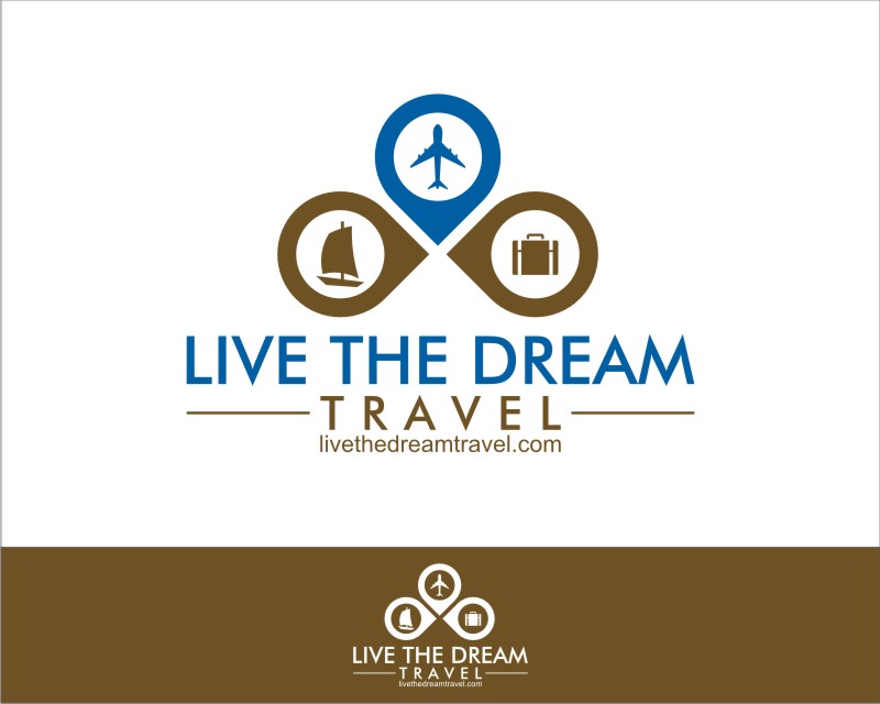 Logo Design entry 1070685 submitted by phonic to the Logo Design for livethedreamtravel.com run by susanmarie