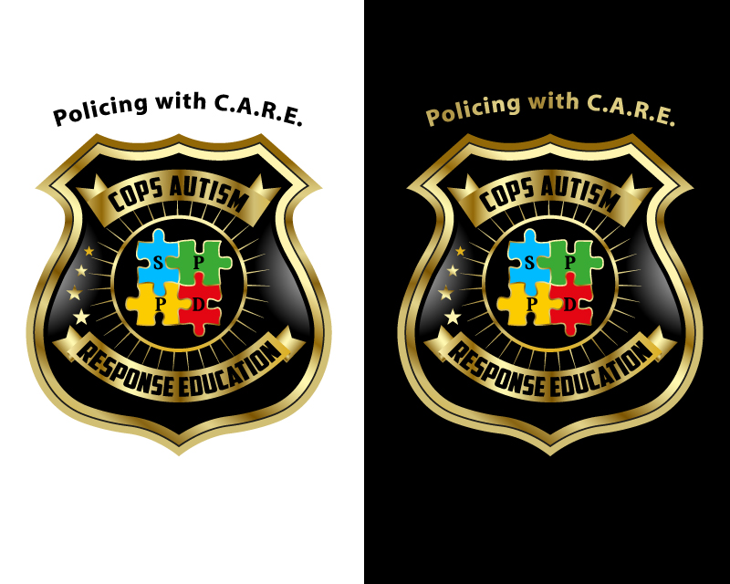 Logo Design entry 1070813 submitted by beekitty7 to the Logo Design for Cops Autism Response Education run by doczee