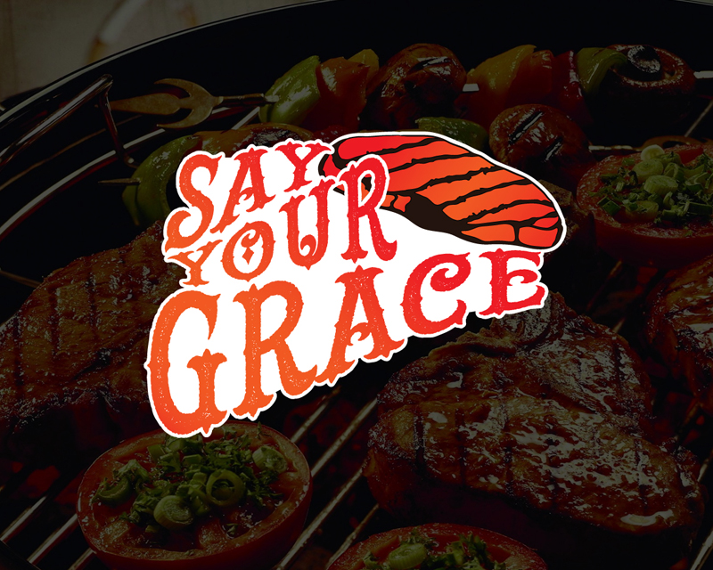 Logo Design entry 1072486 submitted by AanBadArt to the Logo Design for say your grace run by grace131