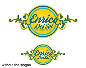 Logo Design entry 1073073 submitted by phonic to the Logo Design for Enrico Del Sol run by amlaspina