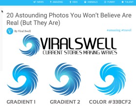 Logo Design entry 1073332 submitted by jonny2quest to the Logo Design for Viral Swell run by ViralSwell