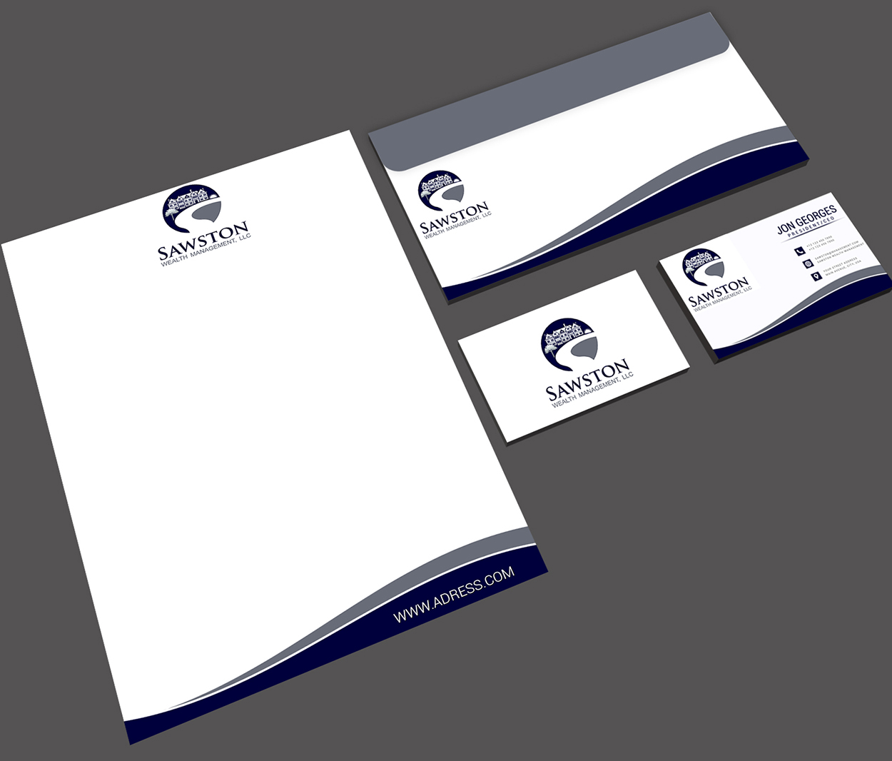 Business Card & Stationery Design entry 1117997 submitted by jonny2quest