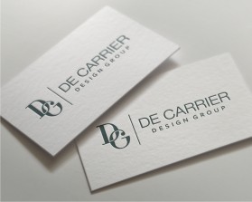 Logo Design entry 1076277 submitted by tina_t to the Logo Design for De Carrier Design Group run by tucielo
