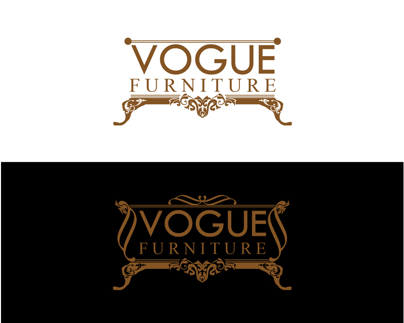Logo Design entry 1077800 submitted by GianCarloAlmonte to the Logo Design for Vogue Furniture run by tink3131