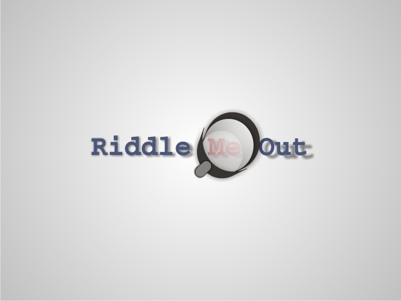 Logo Design entry 1078214 submitted by kawa to the Logo Design for Riddle Me Out run by HandMmarketing