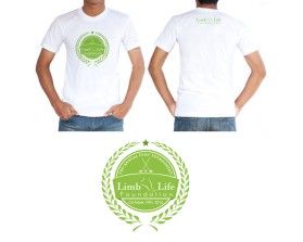 T-Shirt Design entry 1079534 submitted by HAFIZ to the T-Shirt Design for Limb Life Foundation run by llee7241