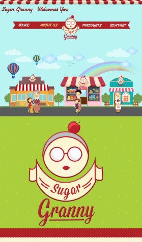 Web Design entry 1080286 submitted by jonny2quest to the Web Design for Sugar Granny run by Gmcoots23