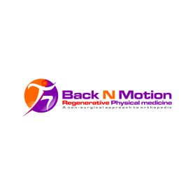 Logo Design entry 1080941 submitted by hegesanyi to the Logo Design for Back N Motion regenerative sports medicine or  Regenerative Physical Medicine you could also put in the logo or images like a water mark Stem Cell and PRP run by docbeck