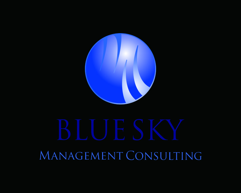 Logo Design entry 1082360 submitted by ulihbae to the Logo Design for Blue Sky Management Consulting run by vinece