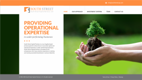 Web Design entry 1082723 submitted by jnjnnino to the Web Design for South Street Capital Partners, LLC run by dakotafin