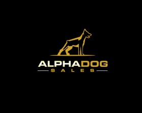Logo Design entry 1082878 submitted by napoleon to the Logo Design for Alpha Dog $ales  run by sunnycoastcrew