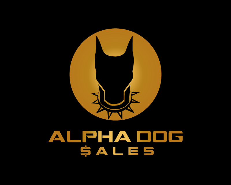 Logo Design entry 1082975 submitted by dsdezign to the Logo Design for Alpha Dog $ales  run by sunnycoastcrew