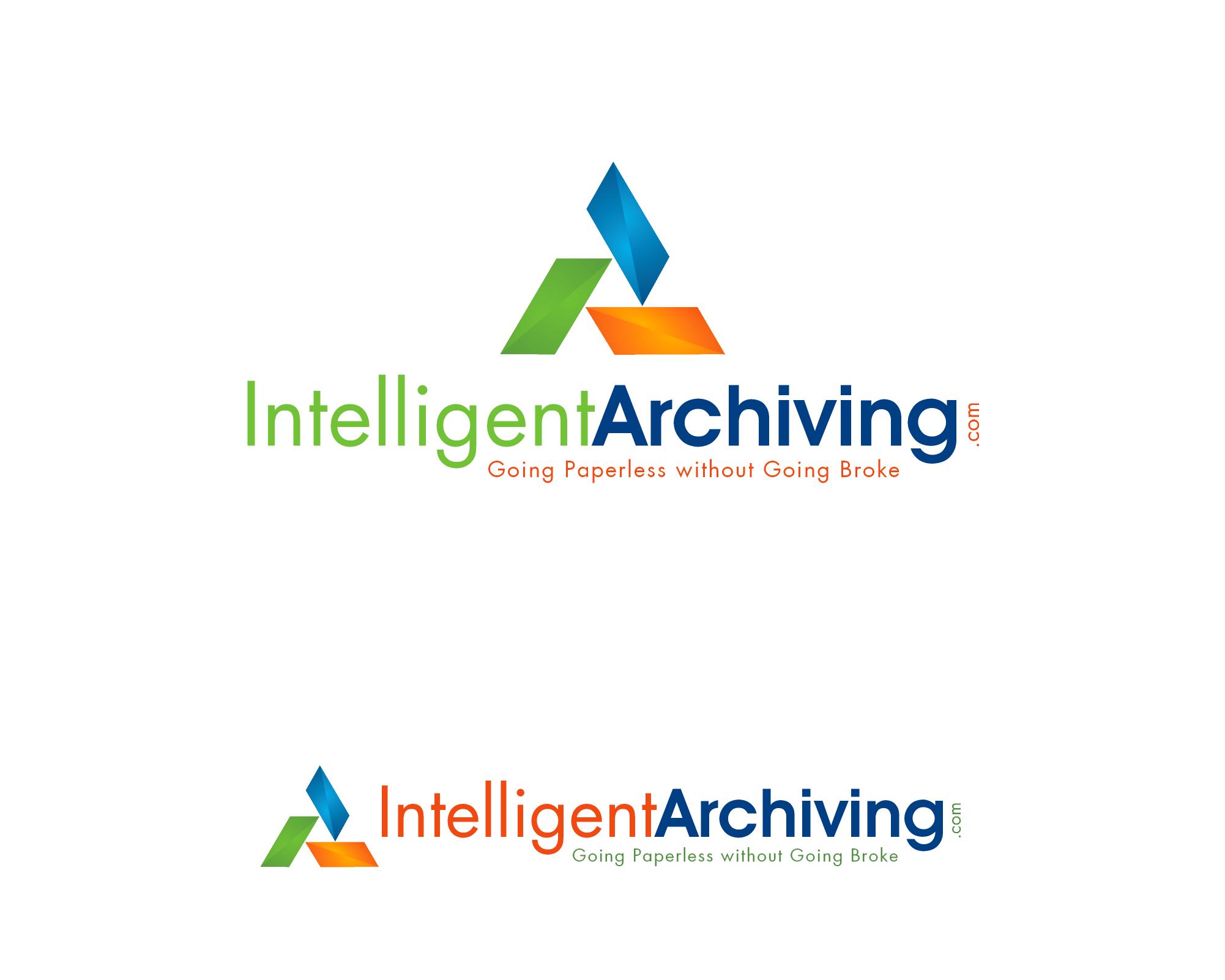 Logo Design entry 1083009 submitted by logogenering to the Logo Design for IntelligentArchiving.com run by smcnelley