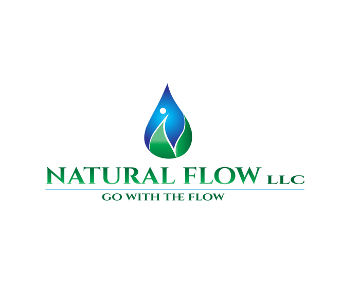 Logo Design entry 1083202 submitted by hegesanyi to the Logo Design for Natural Flow, LLC run by Dr. Jennifer Vitaro