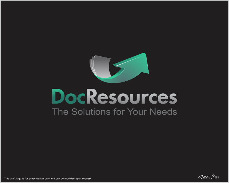 Logo Design entry 1084306 submitted by Elldrey to the Logo Design for DocResources run by docresources