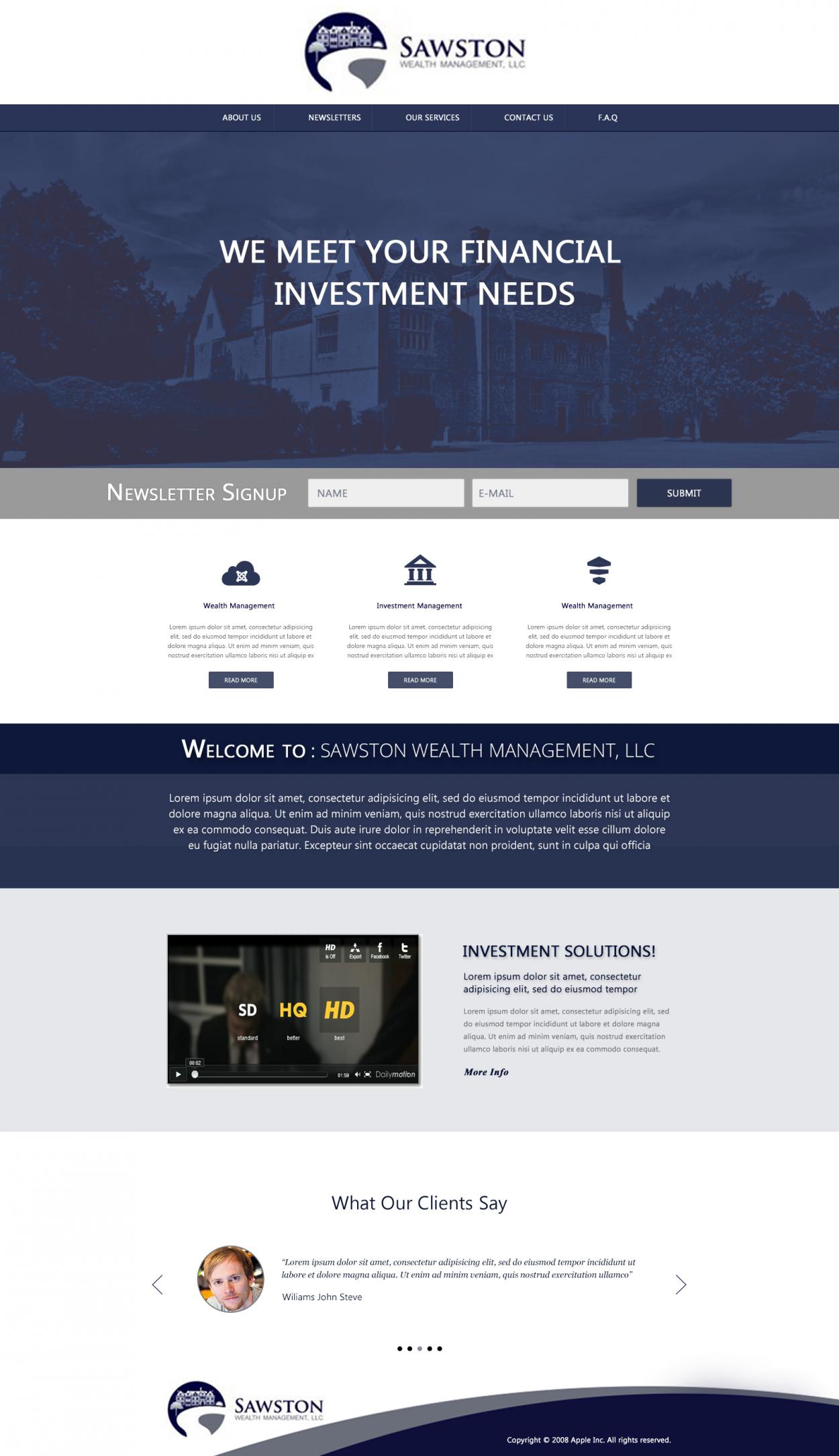 Web Design entry 1130338 submitted by abhijithsai