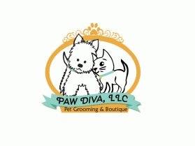 Logo Design entry 1084522 submitted by wonchu to the Logo Design for PawDiva , LLC run by pawida86