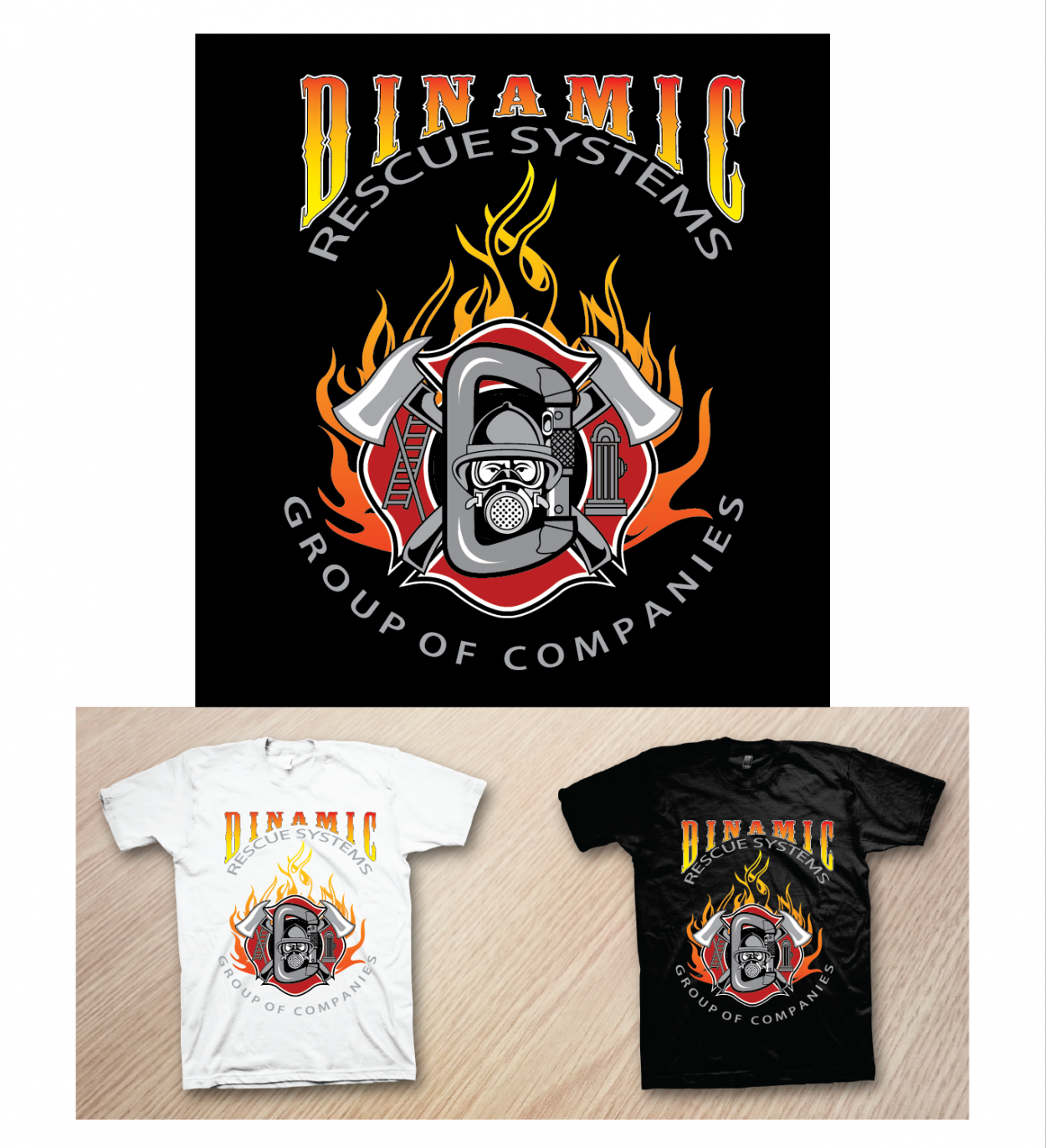 T-Shirt Design entry 1084642 submitted by agatha to the T-Shirt Design for Dynamic Rescue Systems run by DynamicRescue