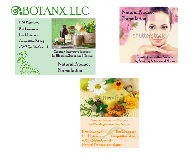 Banner Ad Design entry 1084785 submitted by noxjk to the Banner Ad Design for Botanx. LLC run by botanxllc