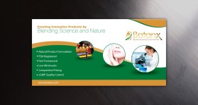 Banner Ad Design Entry 1130123 submitted by justdesign to the contest for Botanx. LLC run by botanxllc