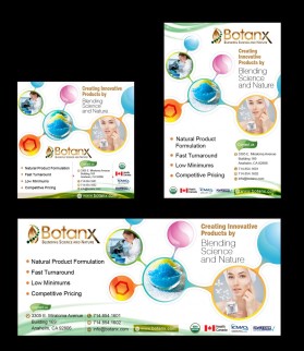 Banner Ad Design entry 1084798 submitted by justdesign to the Banner Ad Design for Botanx. LLC run by botanxllc