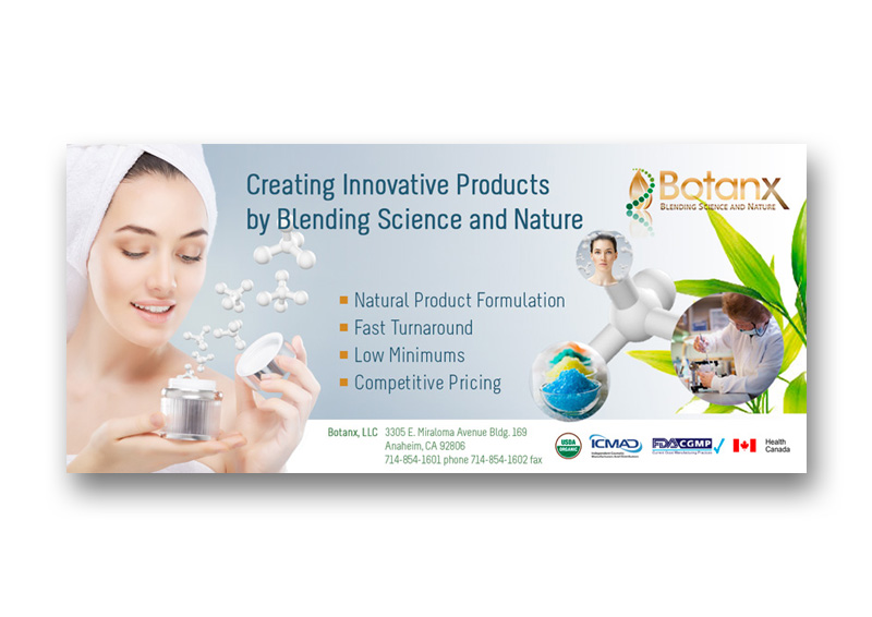 Banner Ad Design entry 1084832 submitted by haye to the Banner Ad Design for Botanx. LLC run by botanxllc