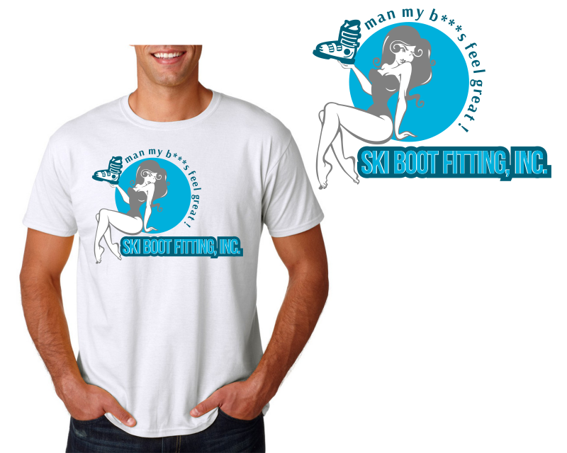T-Shirt Design entry 1085584 submitted by puerto to the T-Shirt Design for ski boot fitting, inc. run by sbf1sdj1