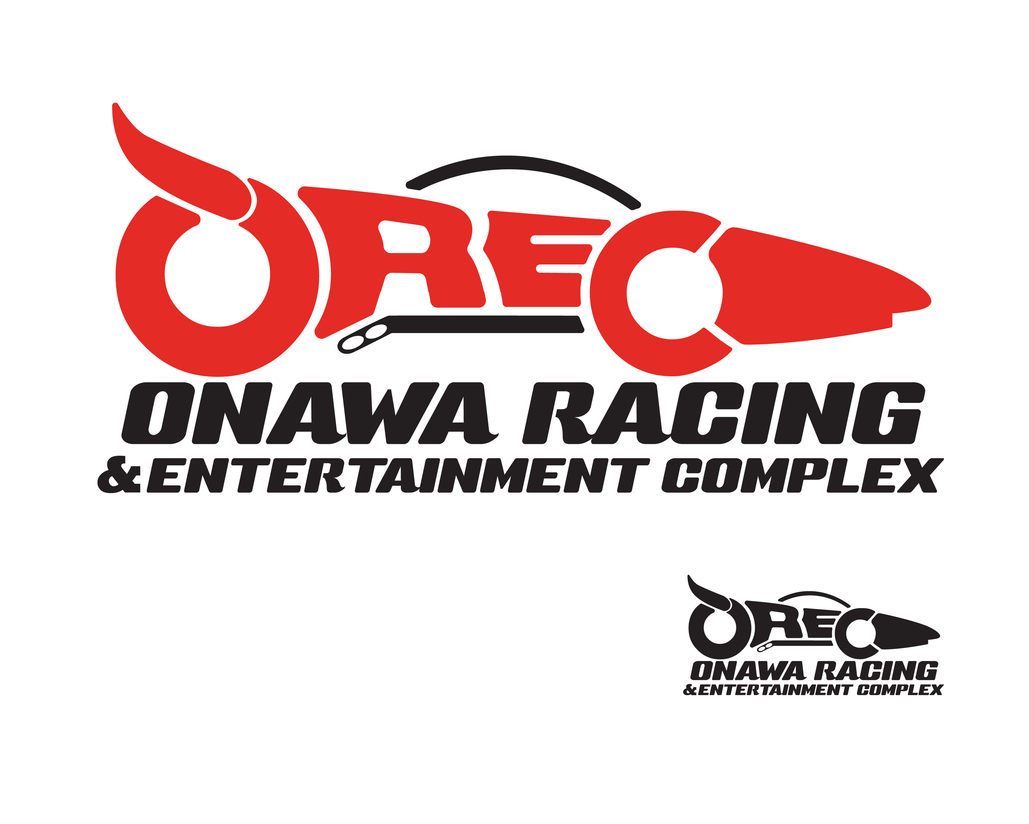 Logo Design entry 1086043 submitted by KyleR to the Logo Design for Onawa Racing and Entertainment Complex run by Teresa Miller