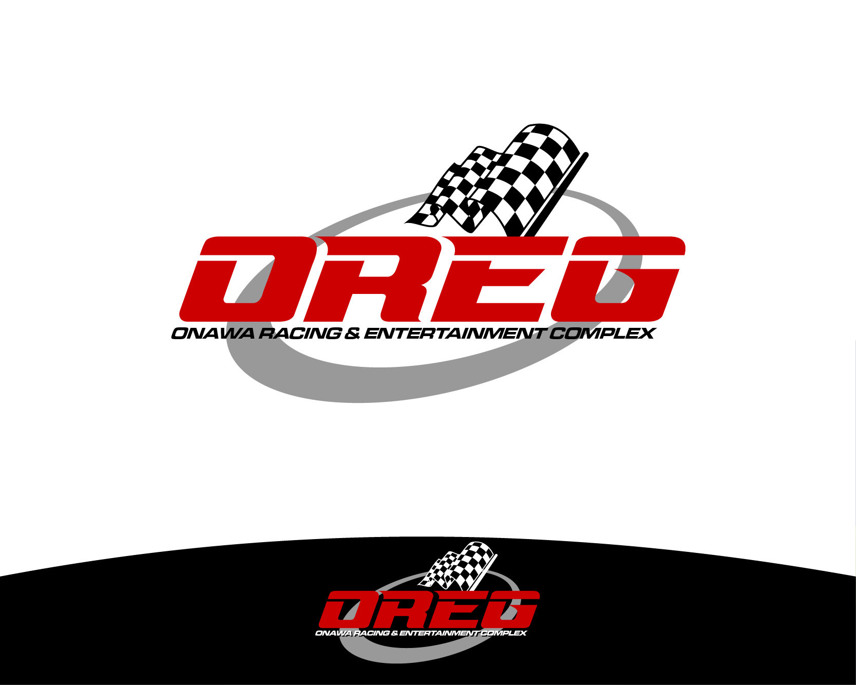 Logo Design entry 1086051 submitted by cclia to the Logo Design for Onawa Racing and Entertainment Complex run by Teresa Miller