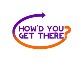 Logo Design entry 1086335 submitted by Cadman to the Logo Design for How'd You Get There? run by Jeanmarie 