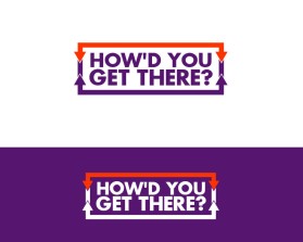 Logo Design entry 1086347 submitted by Cadman to the Logo Design for How'd You Get There? run by Jeanmarie 