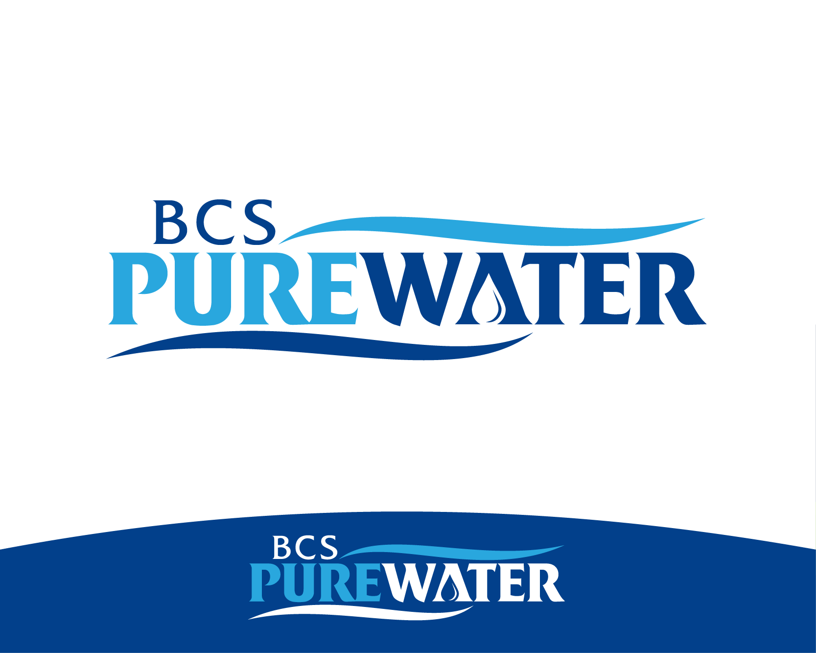 Logo Design entry 1087116 submitted by cclia to the Logo Design for BCS Pure Water run by Trish@bcsPureWater.com