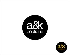 Logo Design entry 1087192 submitted by Oidesign to the Logo Design for a&k boutique run by Aliciasmith0841