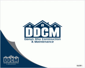 Logo Design entry 1087963 submitted by Oidesign to the Logo Design for DDCM ( Darryn Dhu Construction & Maintenance ) run by KaraLee