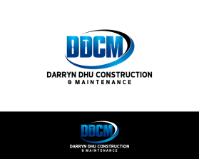 Logo Design Entry 1087984 submitted by Oidesign to the contest for DDCM ( Darryn Dhu Construction & Maintenance ) run by KaraLee