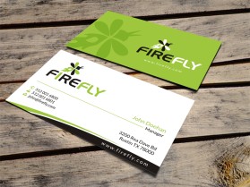 Business Card & Stationery Design entry 1088700 submitted by manan888 to the Business Card & Stationery Design for Firefly run by drumguy2006