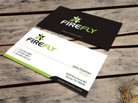 Business Card & Stationery Design entry 1088703 submitted by dsdezign to the Business Card & Stationery Design for Firefly run by drumguy2006