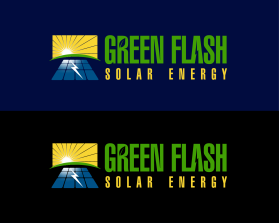 Logo Design entry 1088767 submitted by Cadman to the Logo Design for Green Flash Solar Energy run by RPConsultingInc