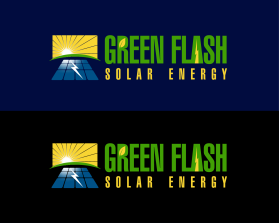 Logo Design entry 1088794 submitted by logo212 to the Logo Design for Green Flash Solar Energy run by RPConsultingInc
