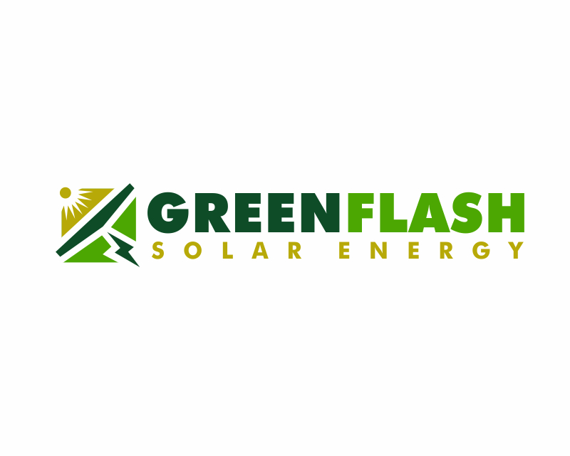 Logo Design entry 1088795 submitted by fygsa to the Logo Design for Green Flash Solar Energy run by RPConsultingInc