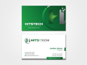 Business Card & Stationery Design Entry 1088908 submitted by TCMdesign to the contest for Hits Tech run by hitstech