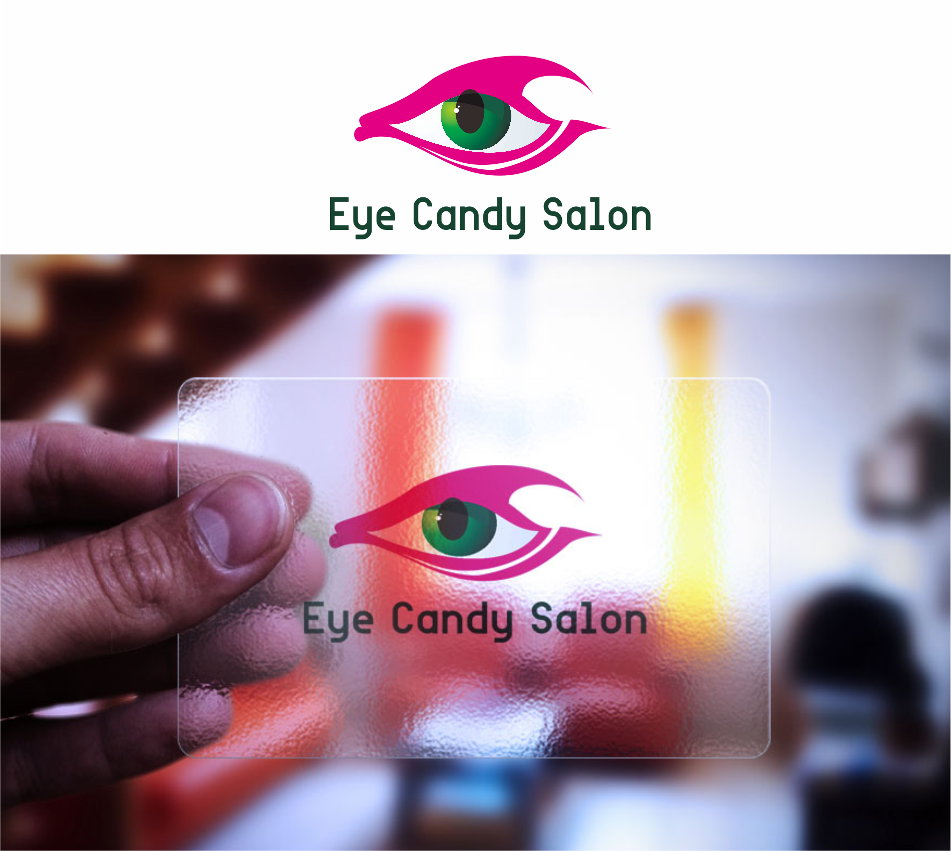 Logo Design entry 1089685 submitted by anjazrera to the Logo Design for Eye Candy Salon run by eyecandysalon