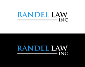 Logo Design entry 1089730 submitted by wonchu to the Logo Design for Randel Law, Inc. run by rick@randellaw.com