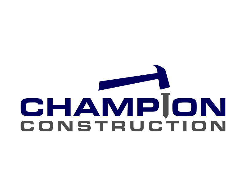 Logo Design entry 1090237 submitted by tato to the Logo Design for Champion Construction run by Freesawalgert