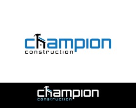 Logo Design entry 1090178 submitted by Cobrator to the Logo Design for Champion Construction run by Freesawalgert