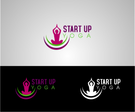 Logo Design entry 1090588 submitted by pixeltech13 to the Logo Design for StartUp Yoga run by Shauna0522