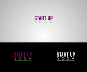 Logo Design entry 1090592 submitted by MjibAjibs to the Logo Design for StartUp Yoga run by Shauna0522