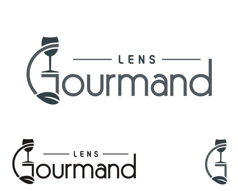 Logo Design entry 1091035 submitted by tina_t to the Logo Design for Lens Gourmand run by kruchensky