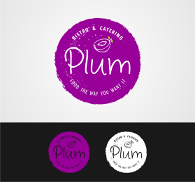 Logo Design entry 1091240 submitted by linvic to the Logo Design for Plum Bistro & Catering run by Maintainfloyd