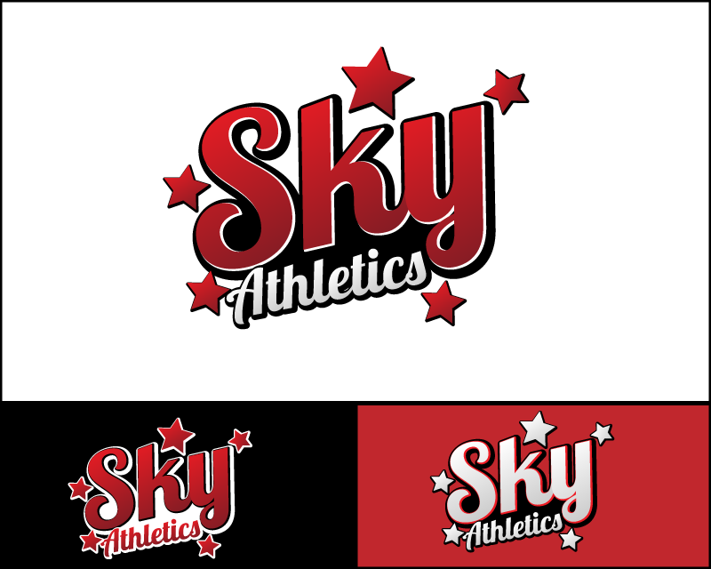 Logo Design entry 1091649 submitted by neo007 to the Logo Design for Sky Athletics run by Tlcrossman